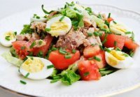 1419504050 salat z perepelinimi yaycyami Салат з перепелиними яйцями. Рецепт салату