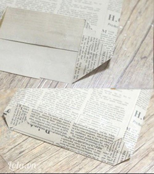  Робимо оригінальний спосіб упаковки подарунка з газети.