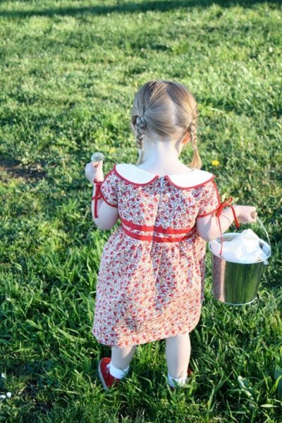  Майстер клас шиття літнього дитячого сукні.