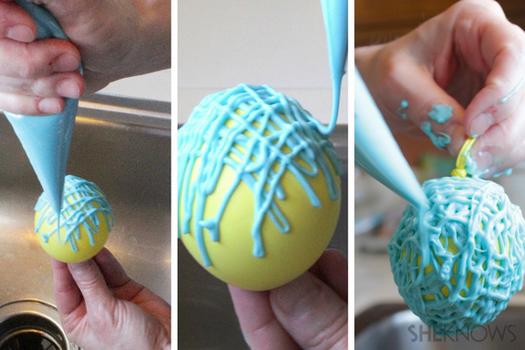  Як зробити солодкі великодні яйця.