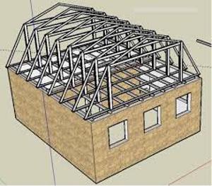  Технологія будівництво мансардного даху своїми руками