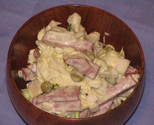 Смачний і ситний салат з копченої яловичини