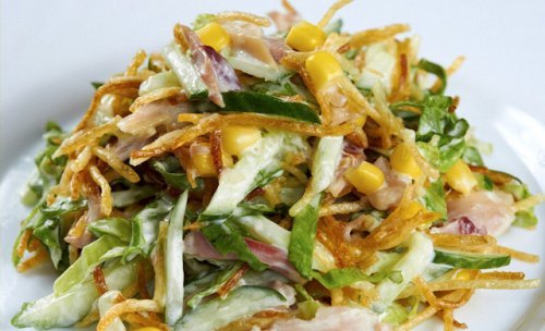  Смачний салат з копченої індички: ситно і корисно