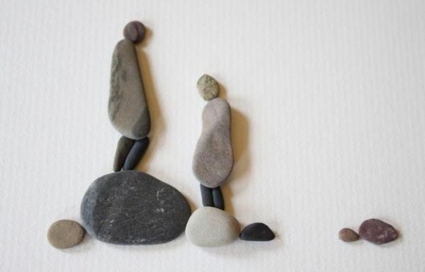  Панно з каменів, ідеї для творчості.