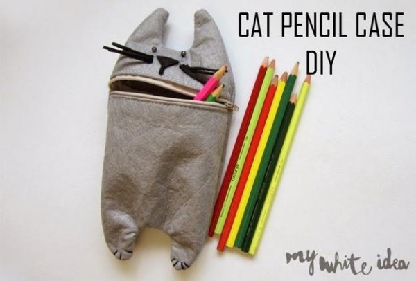  Шиємо кумедний пенал для олівців своїми руками.