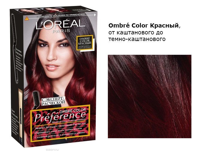 ae0ec43cc30152ce0087892a0ca5f8a6 Фарба для волосся Лореаль: палітра кольорів (фото)