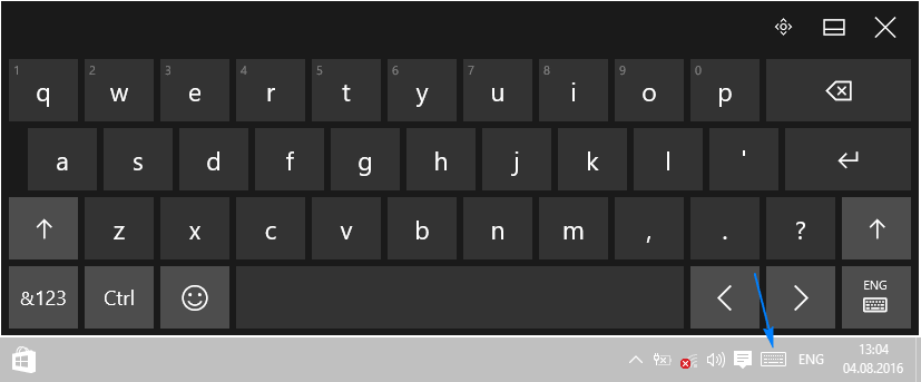 ehkrannaya klaviatura windows 10: kak vklyuchit ili otklyuchit63 Екранна клавіатура Windows 10: як включити або відключити