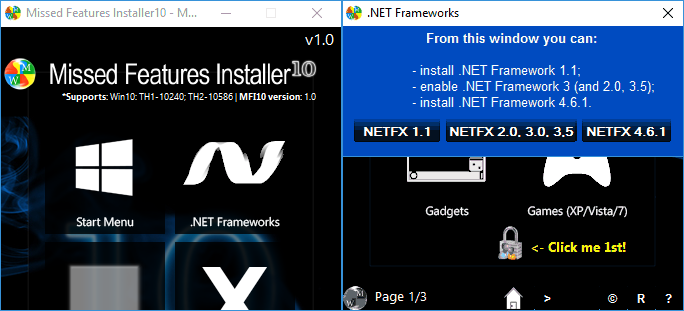 net framework 3 5, 4 5 dlya windows 10: kak skachat i ustanovit104 Net Framework 3.5, 4.5 для Windows 10: Як завантажити і встановити