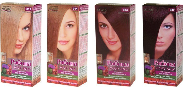 9a91f002e33b1d2ea2ee543a62cf80e2 Фарба для волосся Горобина: палітра кольорів (фото)