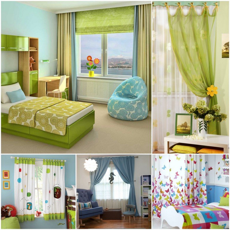 1c09044fc5ba1877ede9b0425a70ddca Як підібрати тюль до штор правильно: поєднання кольорів, фото штор в квіточку, смужку, спальню, кухню