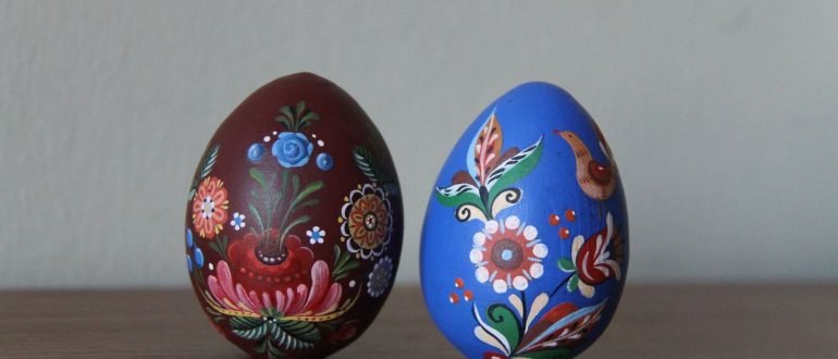 96baf228fa74cab0b011e397e9e14beb Як прикрасити яйця на великдень своїми руками (оригінальні ідеї): за допомогою фарб, бісеру, крупи (фото і відео)