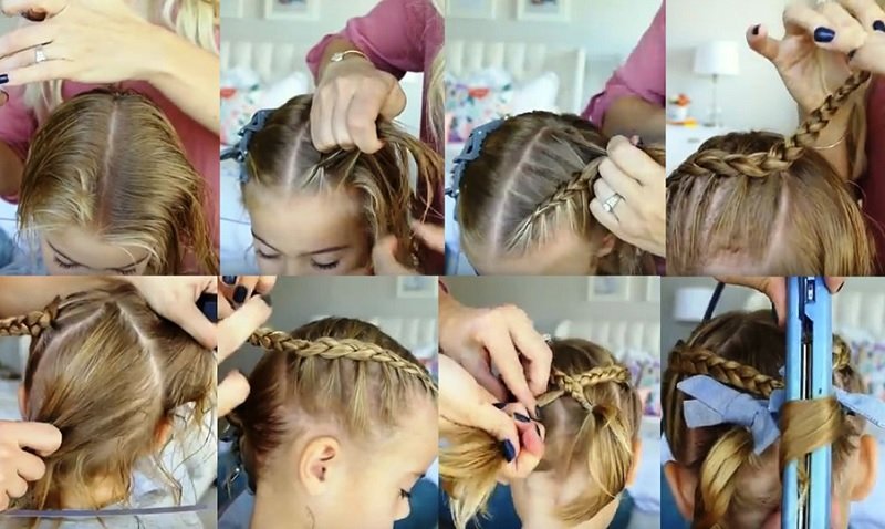 61b11942cfa404bd435a9fff8609f9ea Зачіски з косами для дівчаток з покроковим поясненням, з фото і відео