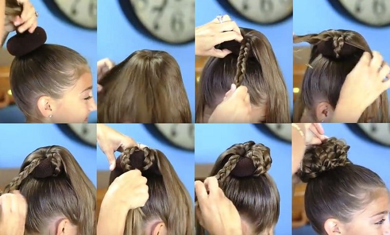 686eb69ca26dcafd90f3f0157b60fffd Зачіски з косами для дівчаток з покроковим поясненням, з фото і відео