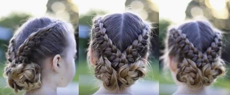 c8a029eb476a59f8752ea45ca486a325 Зачіски з косами для дівчаток з покроковим поясненням, з фото і відео