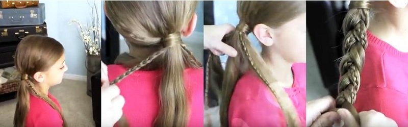 f263bd7f3c6d327d1302f47143fc951e Зачіски з косами для дівчаток з покроковим поясненням, з фото і відео