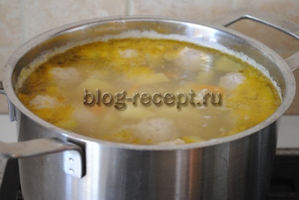 ff22cf21ebc8d930e040b3e5b001e6fe Як приготувати суп з фрикадельками і вермішеллю