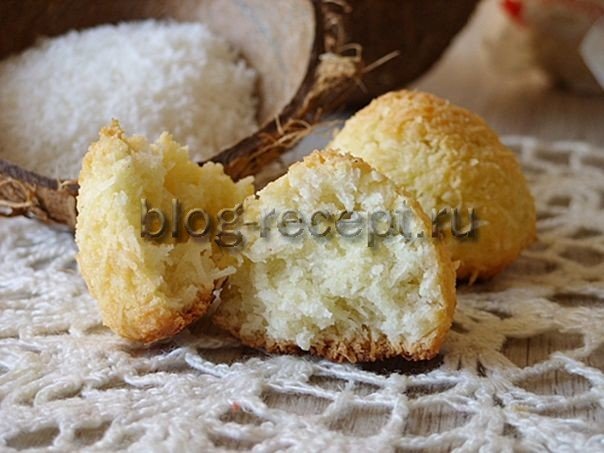 102b4552f4e2bf912fd6d80b6e887354 Кокосове печиво, 2 рецепта з фото: мяке бельгійське і пишне бісквітне