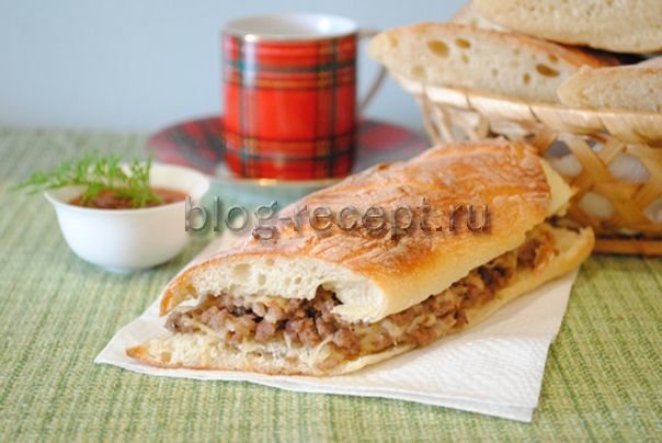 19af640b76089f6f2db78723936f7dd6 Небанальні рецепти: гарячі бутерброди з фото, прості і смачні