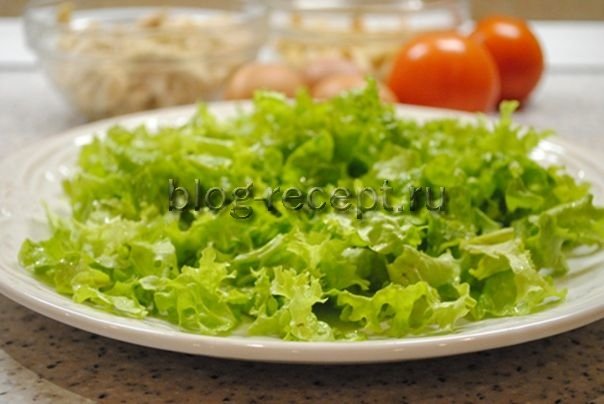 46a84a5a23b5b66deb024b760c3c3fcf Класичний і простий рецепти салату «Цезар» з куркою, покрокові з фото