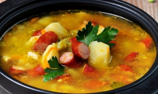  Рецепти смачного домашнього горохового супу з копченою ковбасою