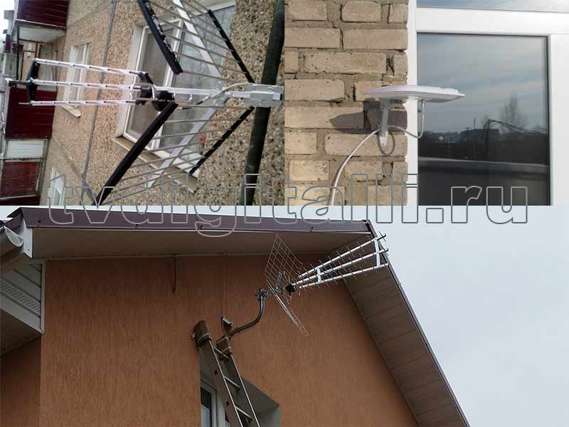 kak ustanovit antennu na dache i v gorode56 Як встановити антену на дачі і в місті