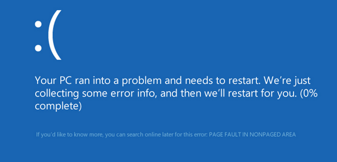 page fault in nonpaged area windows 10: kak ispravit oshibku1 Page Fault In Nonpaged Area Windows 10: як виправити помилку