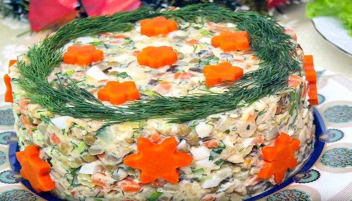  Святковий салат Олівє з куркою на Новий Рік за класичними рецептами