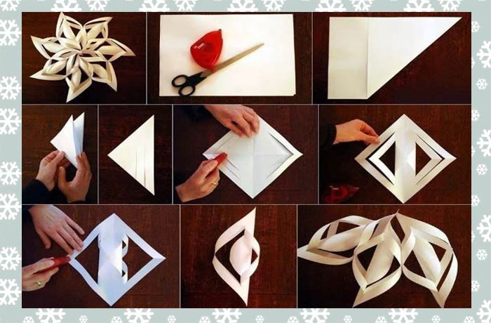 0ba8e90745525512a4f796632fc1e399 Як зробити сніжинки з паперу своїми руками на новий рік? Трафарети для вирізання сніжинок