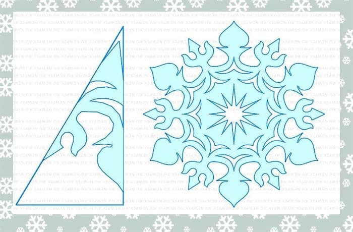781c0423a17b334cf30f3491b2586d21 Як зробити сніжинки з паперу своїми руками на новий рік? Трафарети для вирізання сніжинок