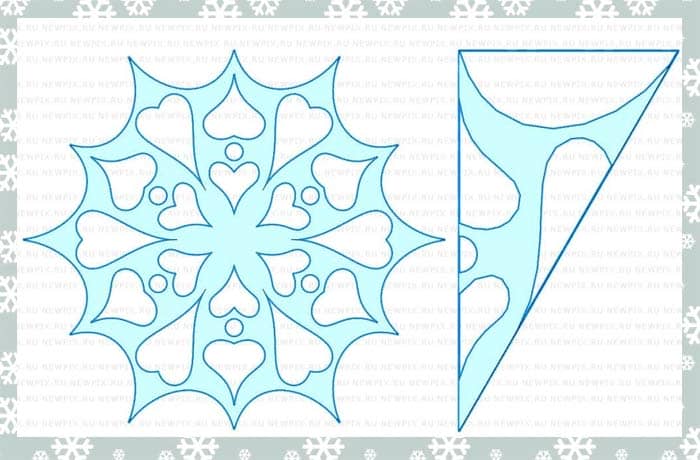 deb1f63dec141de2a4ae4f1556e2f6de Як зробити сніжинки з паперу своїми руками на новий рік? Трафарети для вирізання сніжинок