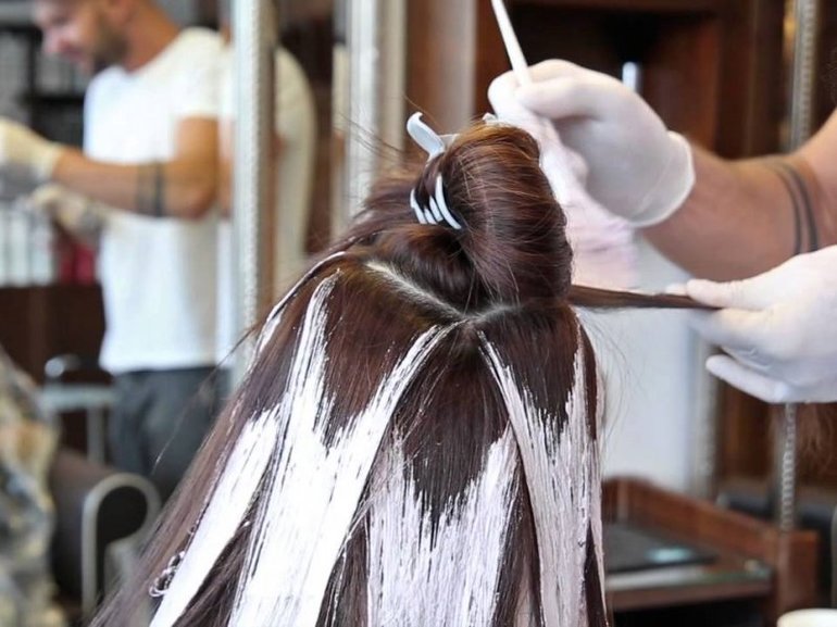 modnoe kalifornijjskoe melirovanie volos: podgotovka i okrashivanie26 Модне каліфорнійське мелірування волосся: підготовка і фарбування