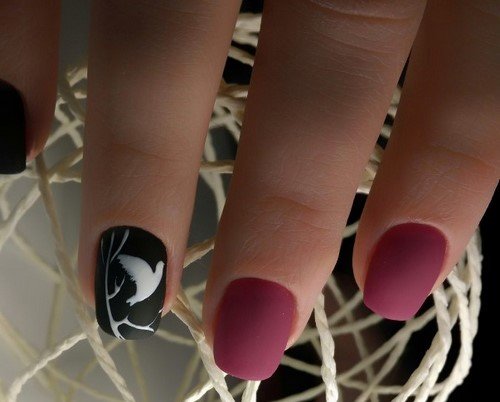 modnyjj dizajjn naroshhennykh nogtejj: foto idei1592 Модний дизайн нарощених нігтів: фото ідеї