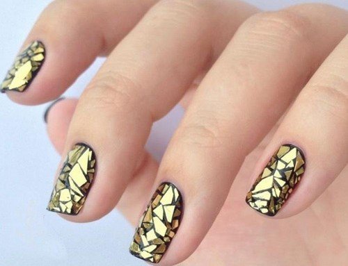 modnyjj dizajjn naroshhennykh nogtejj: foto idei1601 Модний дизайн нарощених нігтів: фото ідеї