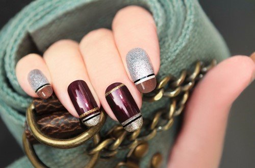 modnyjj dizajjn naroshhennykh nogtejj: foto idei1646 Модний дизайн нарощених нігтів: фото ідеї