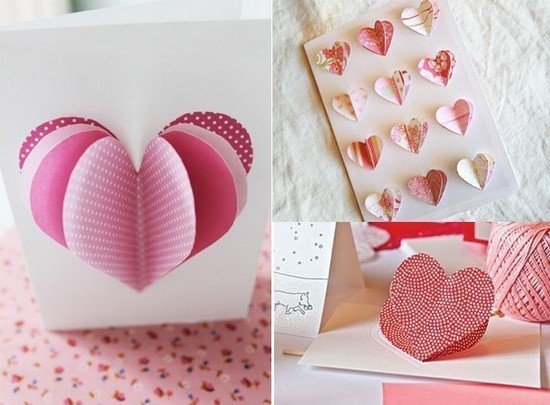 otkrytki valentinki svoimi rukami: foto idei605 Листівки валентинки своїми руками: фото ідеї