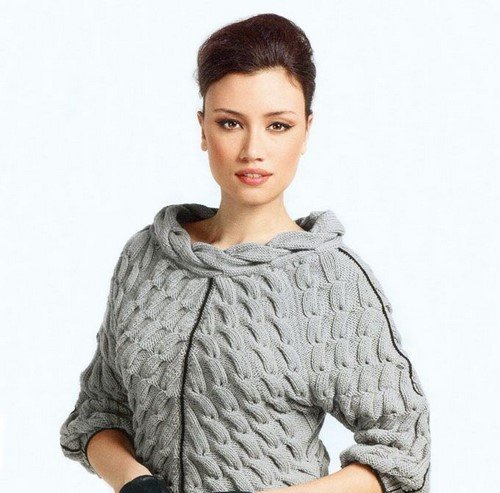samye krasivye vyazanye kofty i svitera: foto idei670 Самі красиві вязані кофти і светри: фото ідеї