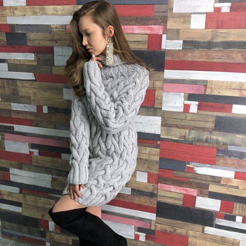 samye modnye vyazanye pulovery: foto idei1818 Самі модні вязані пуловери: фото ідеї