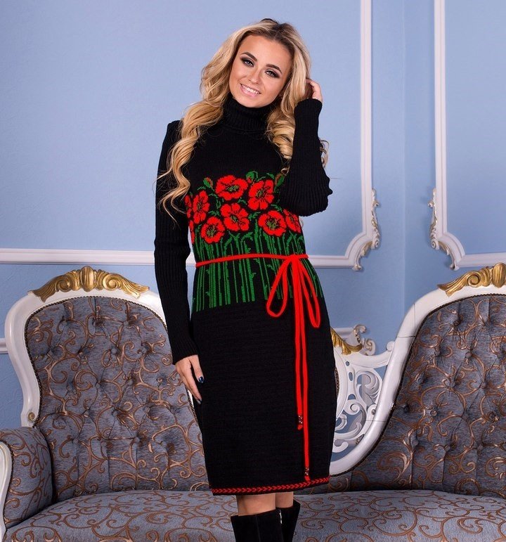 samye stilnye vyazanye platya: foto idei1926 Найбільш стильні вязані сукні: фото ідеї