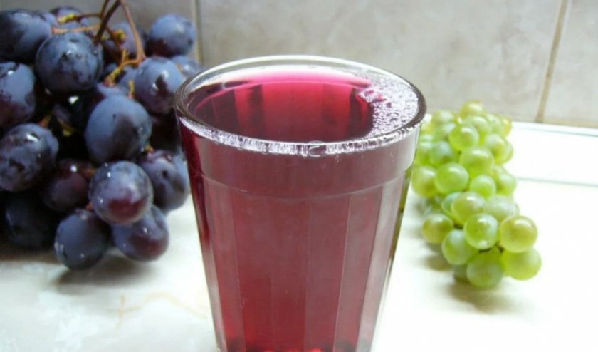 kompot iz vinograda na zimu bez sterilizacii   prostojj recept110 Компот з винограду на зиму без стерилізації — простий рецепт