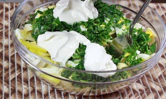 67a7edb4c52cc3654f9dda4bd7087643 Дуже смачний салат з морської капусти в домашніх умовах — 8 рецептів приготування