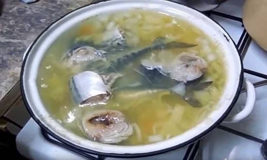 d674365c46bf2ea36dad0390ede20fa8 Як зварити суп з свіжомороженої скумбрії — 5 рецептів рибного супу