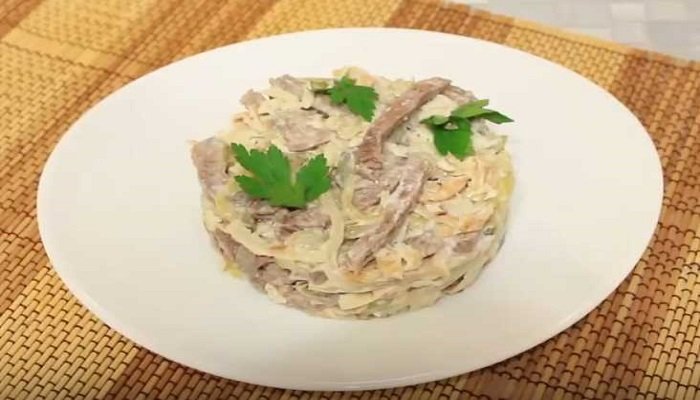 34ab3a22f7b9bd0089f1a7e5418fd2cf Салат з яловичиною — прості рецепти приготування дуже смачного мясного салату
