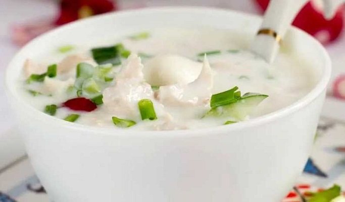 f4df5b68e966d5a6a091b2ab49f5f0e1 Окрошка на кефірі з куркою — 7 класичних рецептів приготування холодного супу