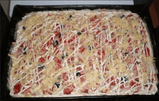 6a3d60becf59a29b12a8455211e636ad Піца в духовці на кефірі — докладні рецепти з фото