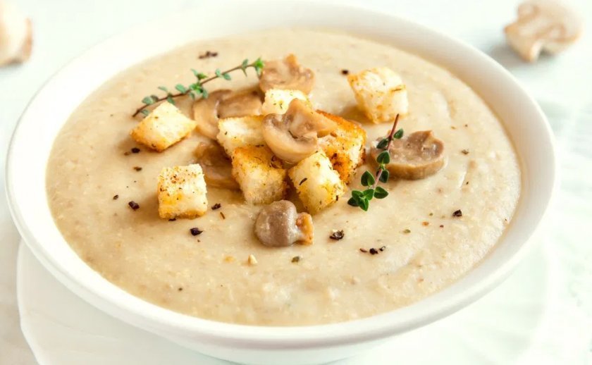 086d0372790fcc904383315534f1ac85 Як приготувати суп пюре з грибами і картоплею, простий і смачний покроковий рецепт з фото