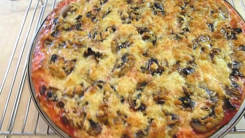 0895e74315da0942f5caf5897003b9b1 Піца з печерицями: простий і смачний рецепт в домашніх умовах, приготування в духовці