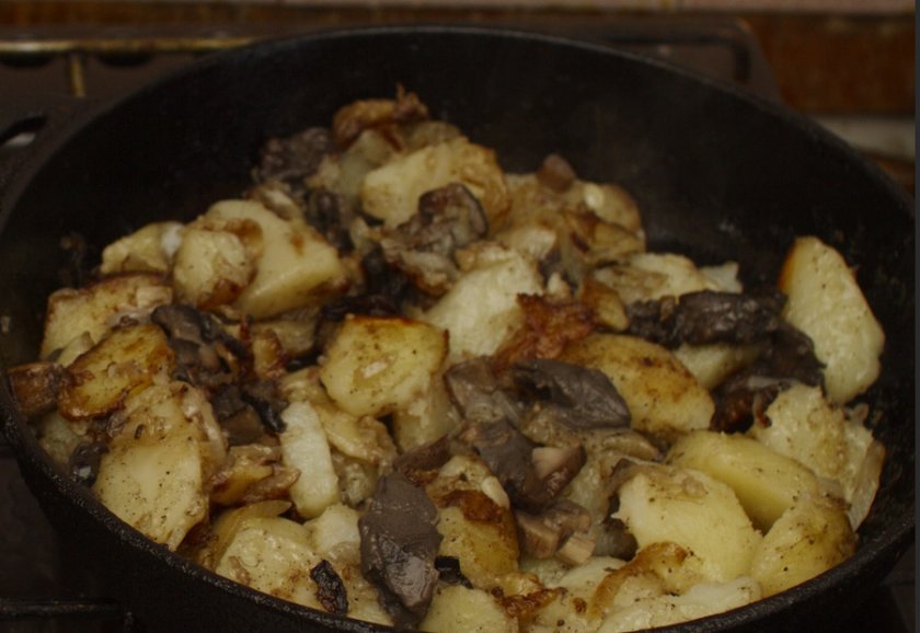 160c19f6c147ed89f5bd582b36394a9a Підберезники смажені з картоплею: як приготувати, скільки варити перед смаженням, з цибулею