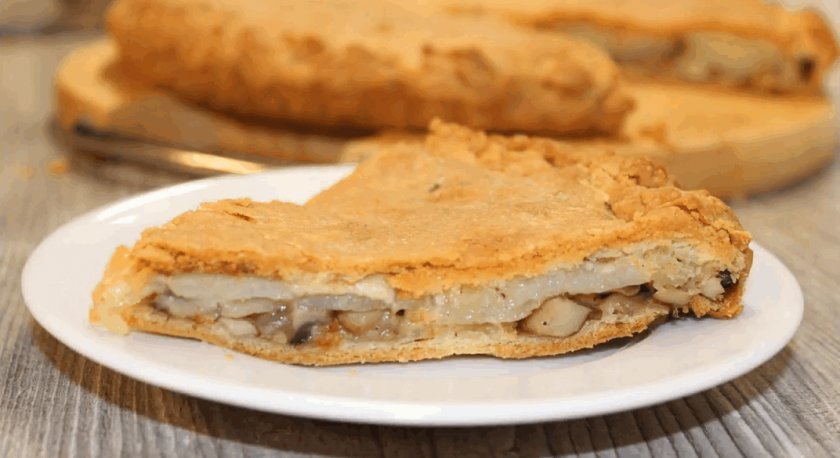 43bb6cb520354505f932f4b0f15adc27 Пиріг з грибами і картоплею: рецепт з листкового тіста, з дріжджового тіста