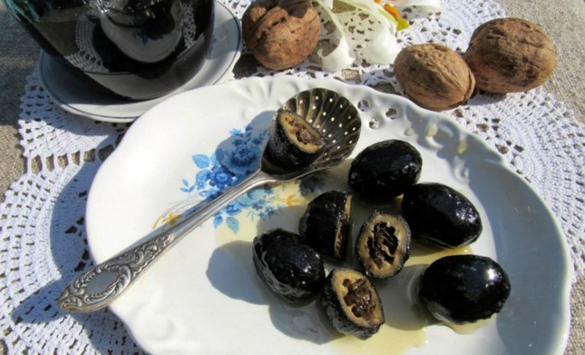 67497d0d705027ba337a89a6f1ab9388 Як зробити варення із зелених волоських горіхів по вірменськи: найсмачніший рецепт, скільки варити