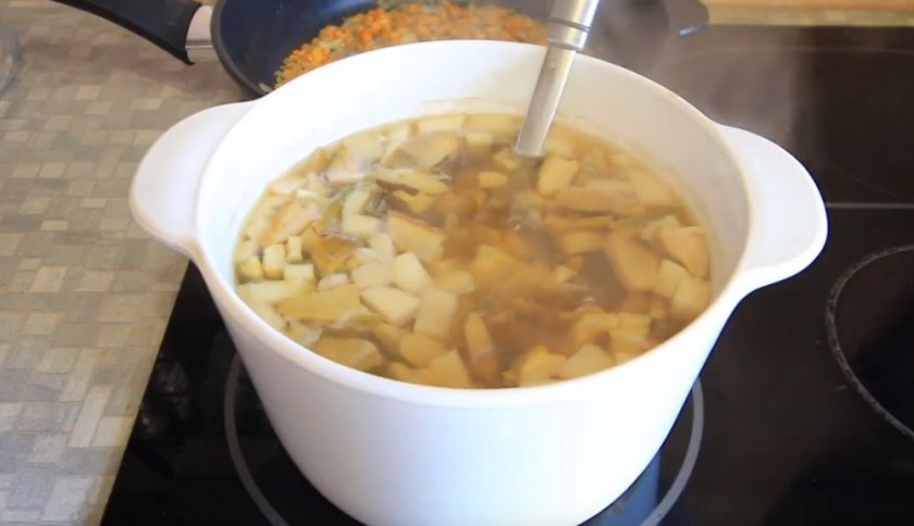 69e5fe1c4b25b1aa6b70c54921ad621b Як варити суп із свіжих білих грибів, класичний простий покроковий рецепт з фото